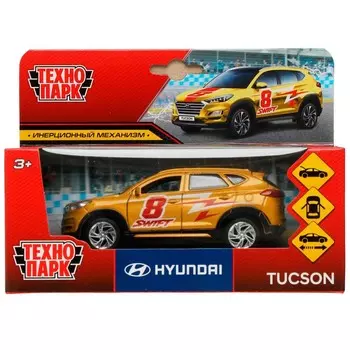 Машина металлическая HYUNDAI, Технопарк TUCSON-12SRT-GD