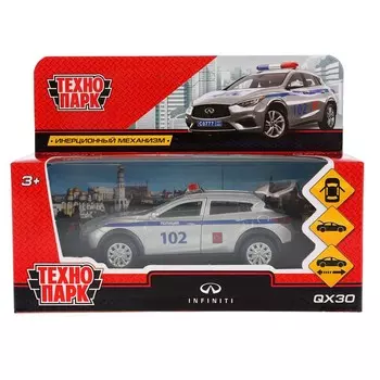 Машина металлическая INFINITI, Технопарк QX30-P