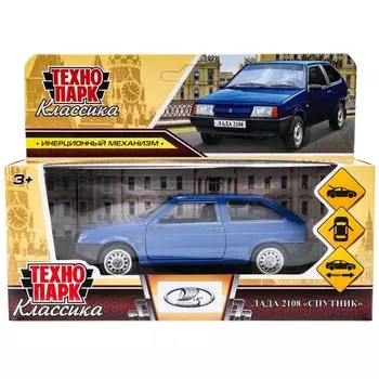 Машина металлическая LADA, Технопарк 2108-12-BU