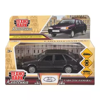 Машина металлическая LADA, Технопарк 2114-12-PRP
