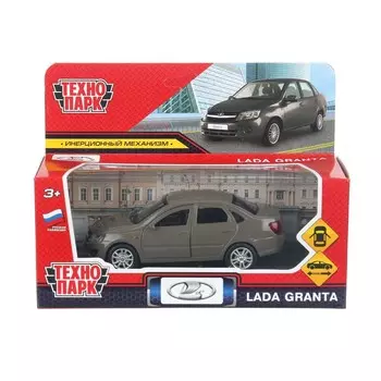 Машина металлическая LADA, Технопарк GRANTA-12-BR