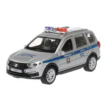 Машина металлическая LADA, Технопарк GRANTACRS-12POL-SR