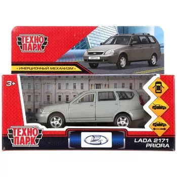 Машина металлическая LADA, Технопарк PRIORAWAG-12-BN