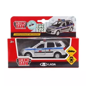 Машина металлическая LADA, Технопарк SB-16-46-P-WB