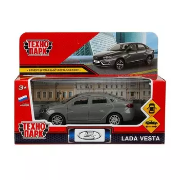 Машина металлическая LADA, Технопарк VESTA-12-DGR