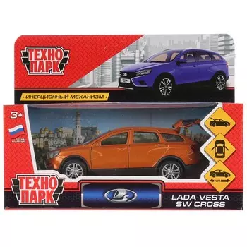 Машина металлическая LADA, Технопарк VESTA-CROSS-GD