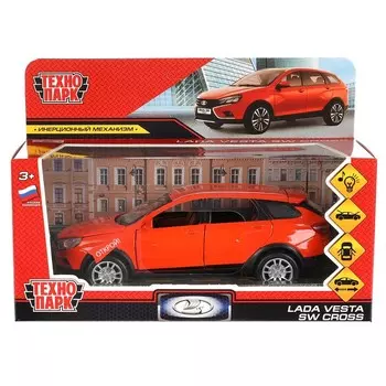 Машина металлическая LADA, Технопарк VESTASWCR-124SL-OG