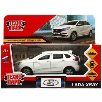 Машина металлическая LADA, Технопарк XRAY-12-WH
