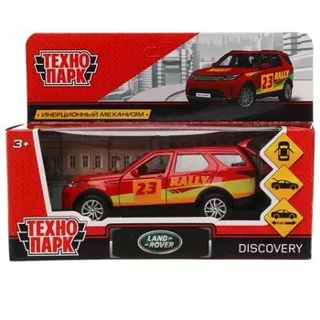 Машина металлическая LAND ROVER, Технопарк DISCOVERY-S