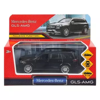 Машина металлическая MERCEDES-BENZ, - GLS-12-BK