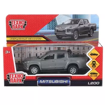 Машина металлическая MITSUBISHI, Технопарк L200-12FIL-GY