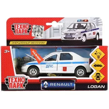 Машина металлическая RENAULT, Технопарк SB-13-21-1