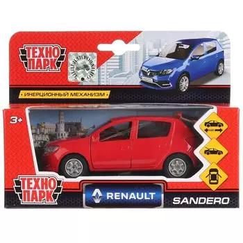Машина металлическая RENAULT, Технопарк SB-17-61-RS-N(RE)-WB