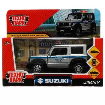 Машина металлическая SUZUKI, Технопарк JIMNY-12POL-SR