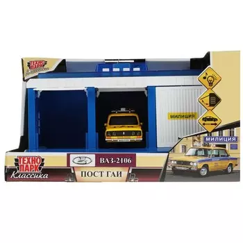 Машина металлическая Технопарк GARAGE-22SL1XCAR-POL2