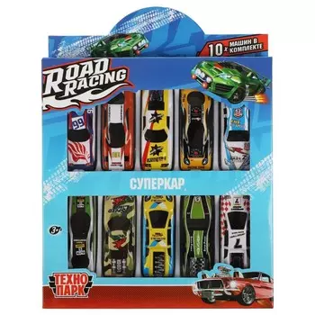 Машина металлическая Технопарк RR-SET-020-R