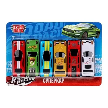 Машина металлическая Технопарк RR-SET-061-R