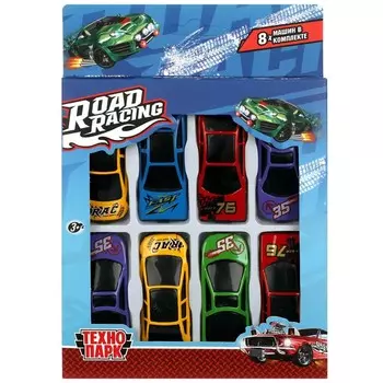 Машина металлическая Технопарк RR-SET-096-R