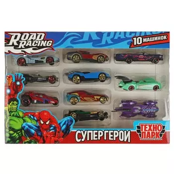 Машина металлическая Технопарк RR-SET-121-R