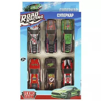 Машина металлическая Технопарк RR-SET-157-R
