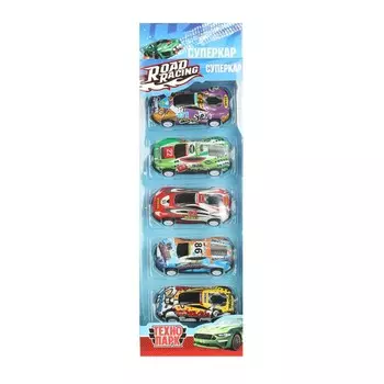 Машина металлическая Технопарк RR-SET-2023750-R