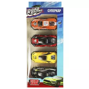 Машина металлическая Технопарк RR-SET-2349145-R