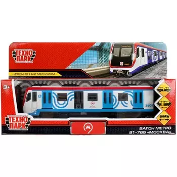 Машина металлическая Технопарк SUBWAYMSC-18-WHBU