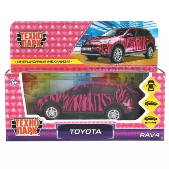 Машина металлическая TOYOTA, Технопарк RAV4-12GRL-COW