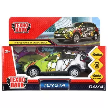 Машина металлическая TOYOTA, Технопарк RAV4-12SRT-SUP