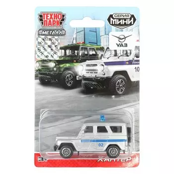 Машина металлическая UAZ, Технопарк SB-A3-06(BLC)-01