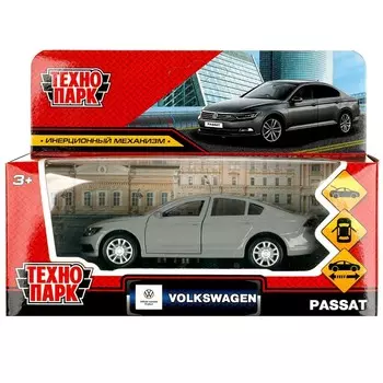 Машина металлическая VOLKSWAGEN, Технопарк PASSAT-12-GY