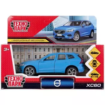 Машина металлическая VOLVO, Технопарк XC60-12FIL-BU