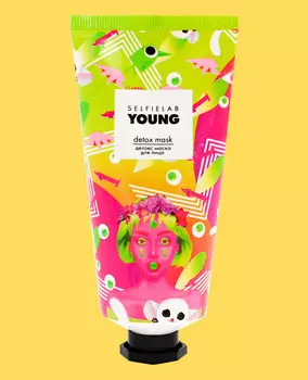 Маска для лица Young детокс на основе