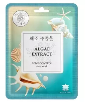 Маска тканевая очищающая algae extract 23г