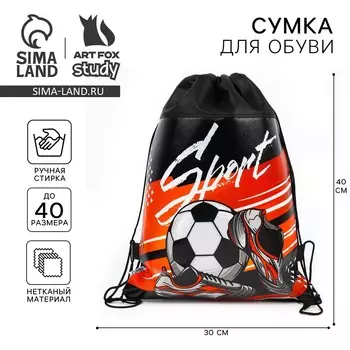 Мешок для обуви, sport, (нетканый материал) 4130 см