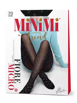 Mini micro fiore 70 nero