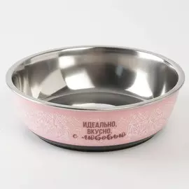 Миска металлическая