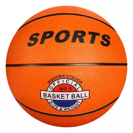 Мяч баскетбольный minsa sport, пвх, клееный, 8 панелей, р. 5