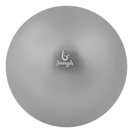 Мяч для йоги и пилатеса sangh, d=25 см, 100 г, цвет серый