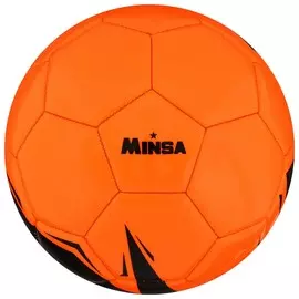 Мяч футбольный minsa, pu, машинная сшивка, 32 панели, р. 5