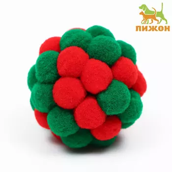Мяч плюшевый