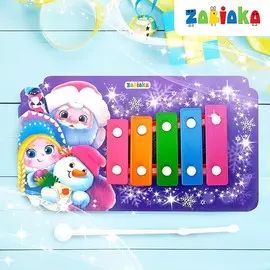 Музыкальная игрушка металлофон