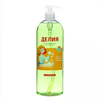 Мыло жидкое делия, 1 л с помпой