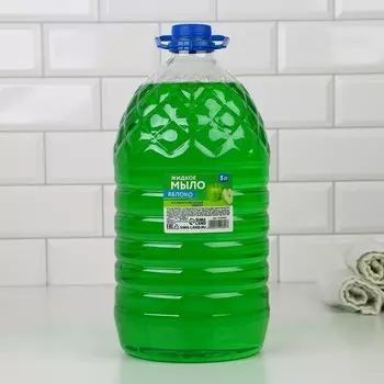 Мыло жидкое, с ароматом яблока, 5 л