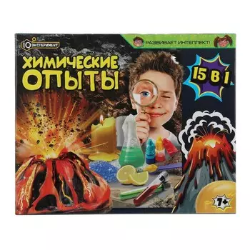 Набор для опытов, экспериментов IQ Эксперимент TG01-EXF15-RU