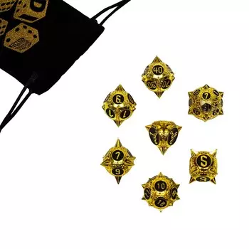 Набор кубиков для d&d (dungeons and dragons, днд)