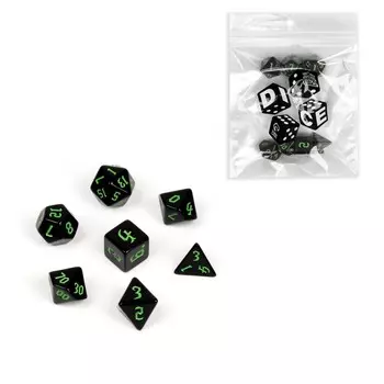 Набор кубиков для d&d (dungeons and dragons, днд)