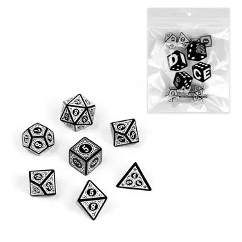 Набор кубиков для d&d (dungeons and dragons, днд)