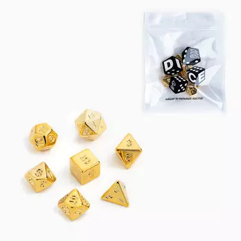 Набор кубиков для d&d (dungeons and dragons, днд)