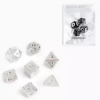 Набор кубиков для d&d (dungeons and dragons, днд)